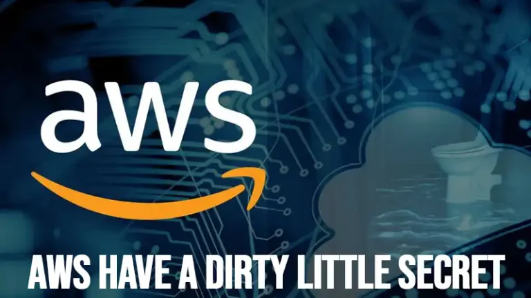 AWS Have a Dirty Little Secret