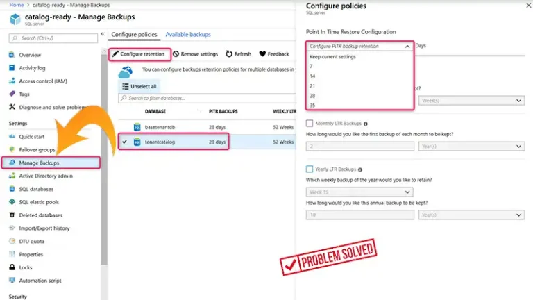 How to Backup Azure SQL Database (Steps Guide)