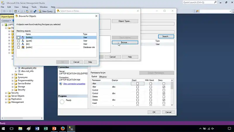 How to View a SQL Database