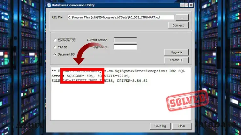 DB2 SQL Error SQLCODE=-805 | Fixes You Need to Know