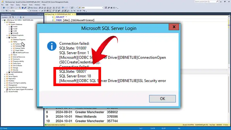 How To Resolve SQL Server Error 18