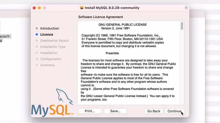 Install MySQL