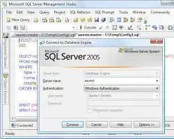 Open SQL Server Management Studio