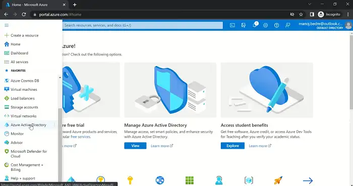 Registering an Application in Azure Portal