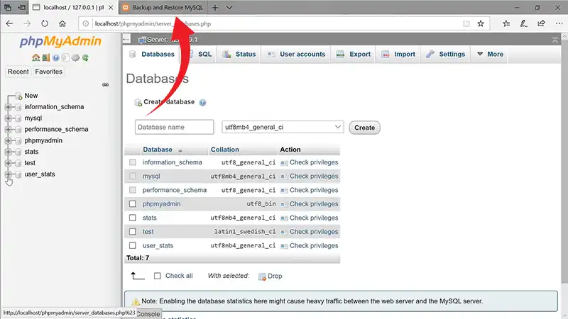 Restore Mysql Database From Files In Data Directory