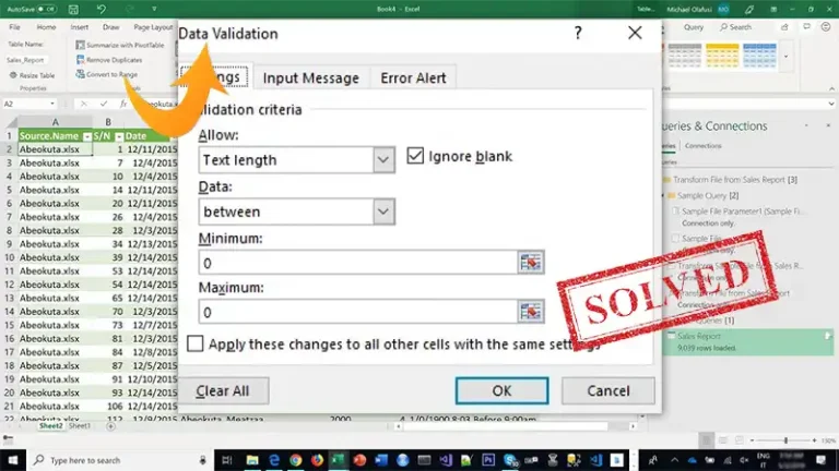 How to Remove Data Validation in Excel | A Step-By-Step Guide