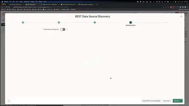 new REST Data Source