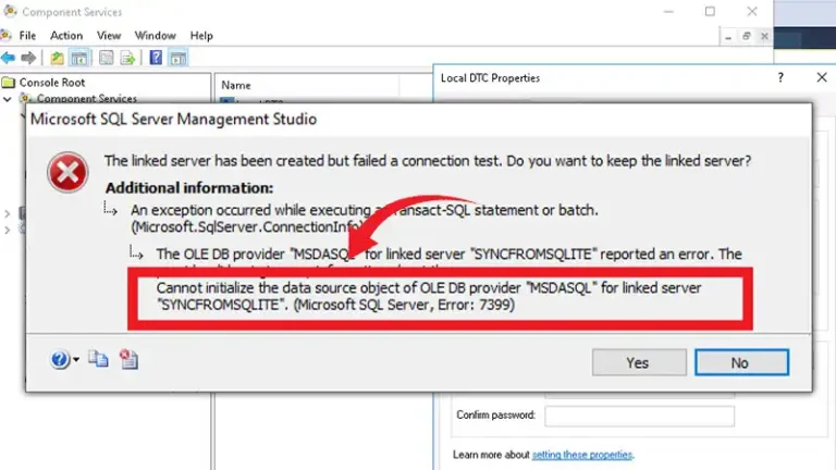 Cannot Initialize The Data Source Object Of Ole Db Provider