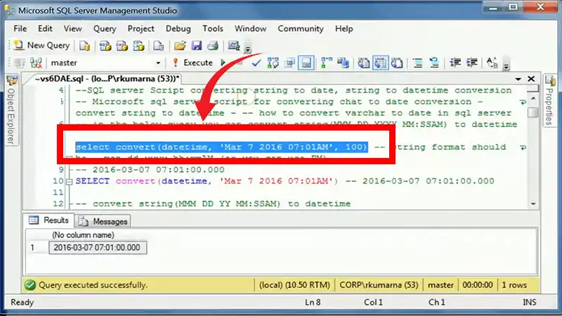 Convert Date From String to Date in SQL