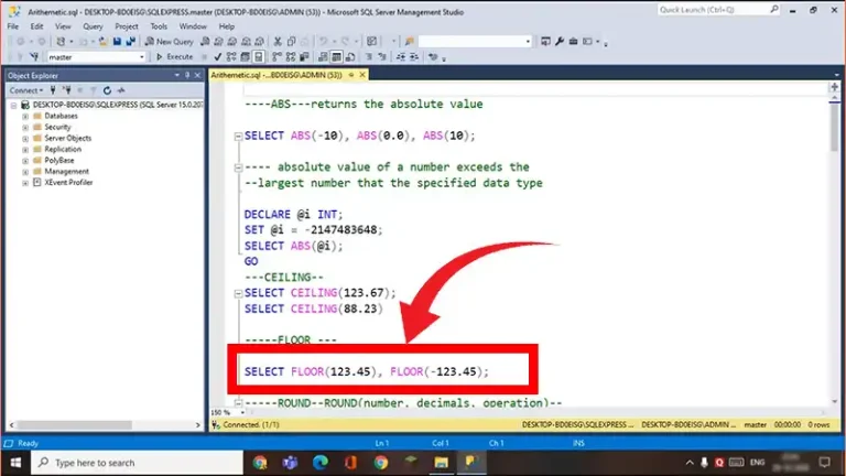 How To Use Floor In SQL Query [A 7-steps Solution]