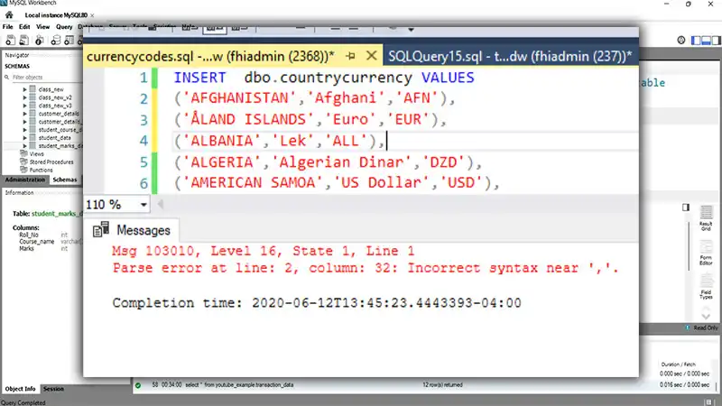 How to Insert Multiple Values in a Single Column in SQL