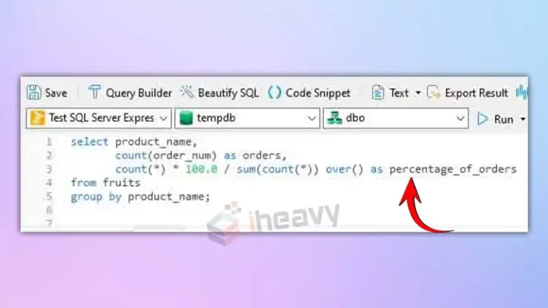 How To Add Percentage Symbol In SQL Query | A Quick Guide