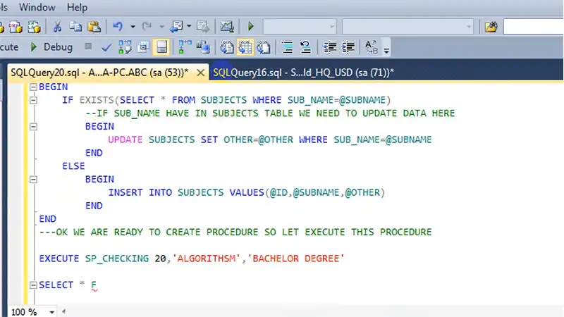 Efficient SQL Insert If Not Exists