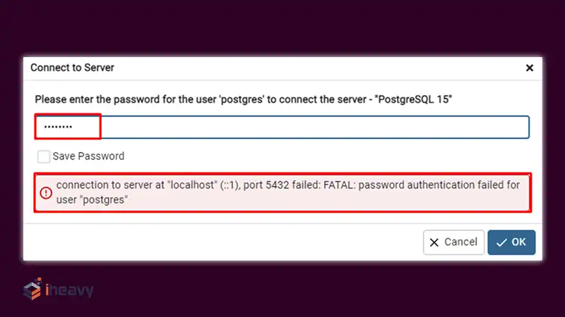 psql error fatal peer authentication failed for user root