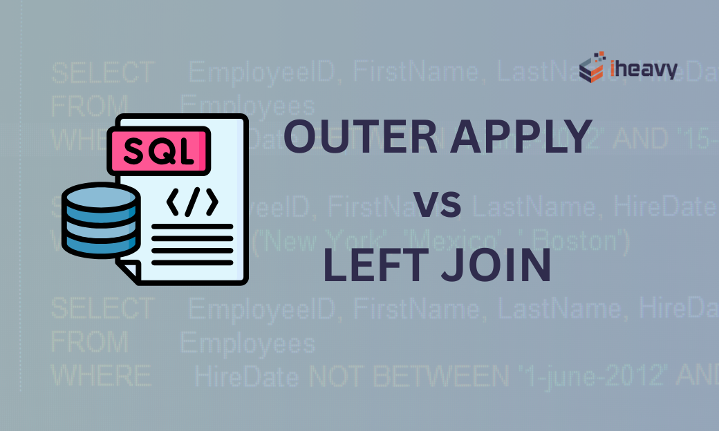 SQL OUTER APPLY vs. LEFT JOIN