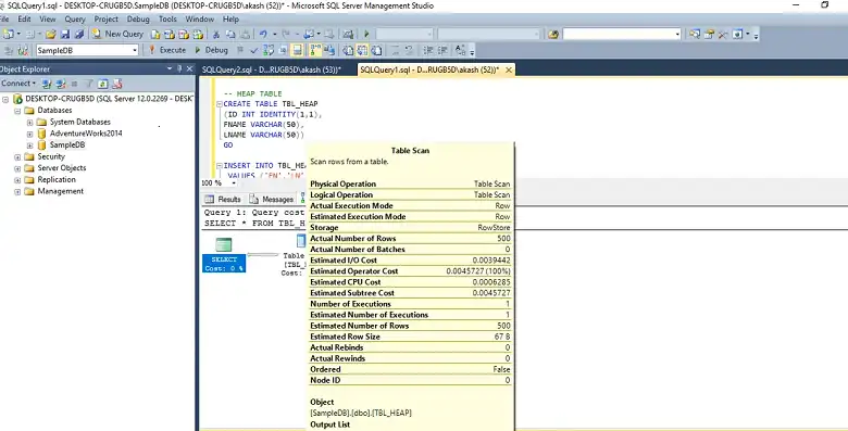 Index Scan vs. Index Seek Which is the Best