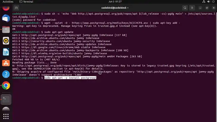 Install PostgreSQL Client