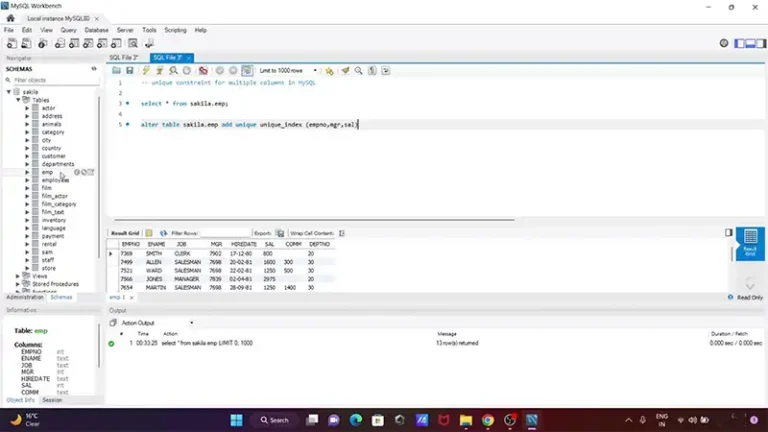 Create Unique Index SQL Server Multiple Columns Step-by-Step Guide