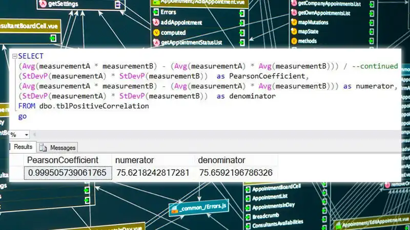 How To Calculate Correlation In SQL