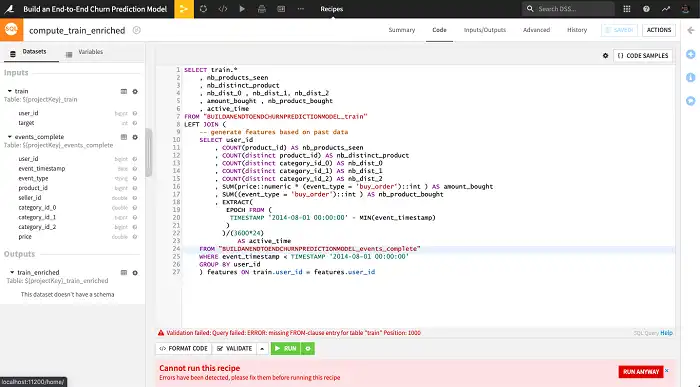 What is Missing FROM-Clause Entry for Table