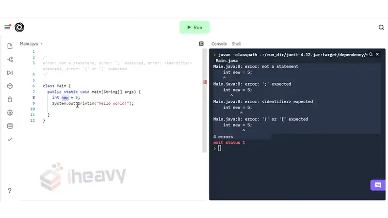 Understanding and Resolving Not a Statement Errors in Java
