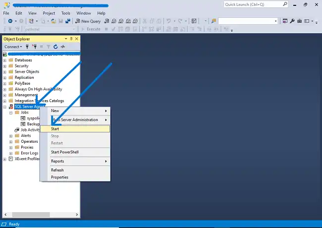 Start-SQL-Server-Agent