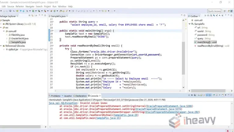 java.sql.SQLException